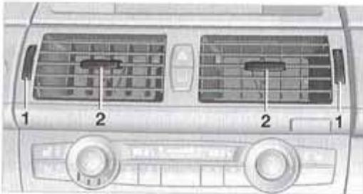 BMW X3 2006 - Ventilation avant - 1