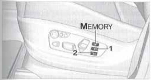 BMW X3 2006 - Mémorisation - 1