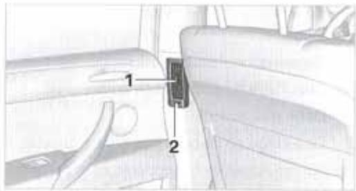 BMW X3 2006 - Ventilation arrirée - 2