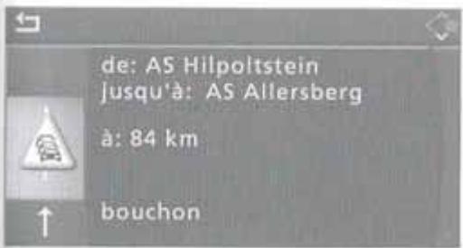 BMW X3 2006 - Affichage d'informations routieres détaillées - 1