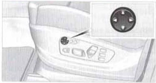 BMW X5 2006 - Réglage du soutien lombaire* - 1