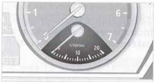 BMW X5 2006 - Indicateur de consommation - 1
