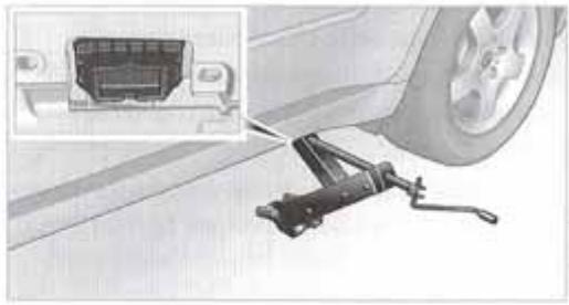 BMW X5 2006 - Levage de la voiture - 2