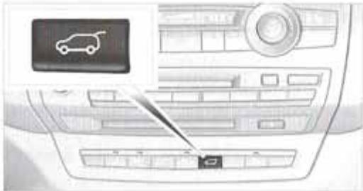 BMW X5 2006 - Ouverture de l'intérieur - 1