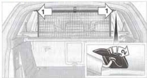 BMW X5 2006 - Filet pare-bagages* - 1