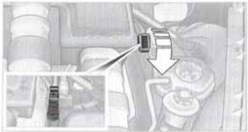 BMW X5 2006 - Branchement des cables electriques de dépannage - 1