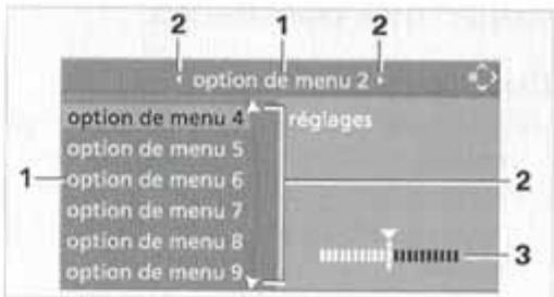 BMW X5 2006 - Affichages dans le menu - 3