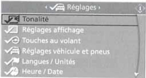BMW X5 2006 - Modification des réglages de tonalité - 1