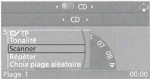 BMW X5 2006 - Survol auditif des plages, survol Scan - 2