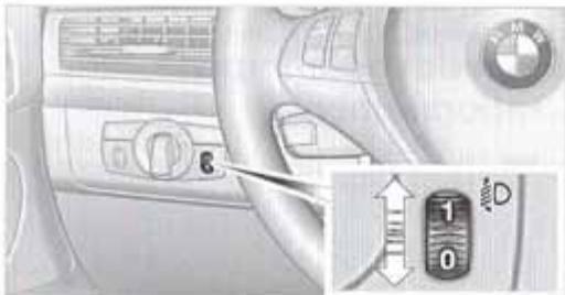 BMW X5 2006 - Correcteur de portée des projecteurs - 1