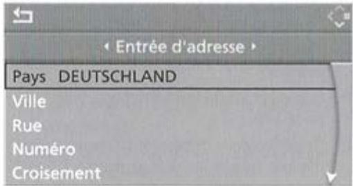 BMW X5 2006 - Selection du pays - 1