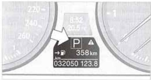 BMW X5 2006 - Affichages au combiné d'instruments - 1