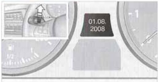 BMW X5 2006 - Affichage de la date - 1