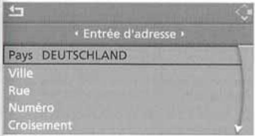 BMW X5 2006 - Saisie vocale de la destination* - 3