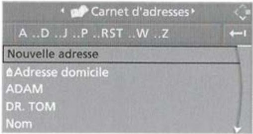 BMW X5 2006 - Enregistrement de la position actuelle du vehicule* - 1