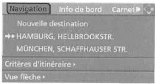 BMW X5 2006 - Utilisation du système de navigation - 3