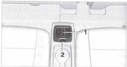 BMW X5 2006 - Chauffage et ventilation pour la troisième rangée de sièges* - 1