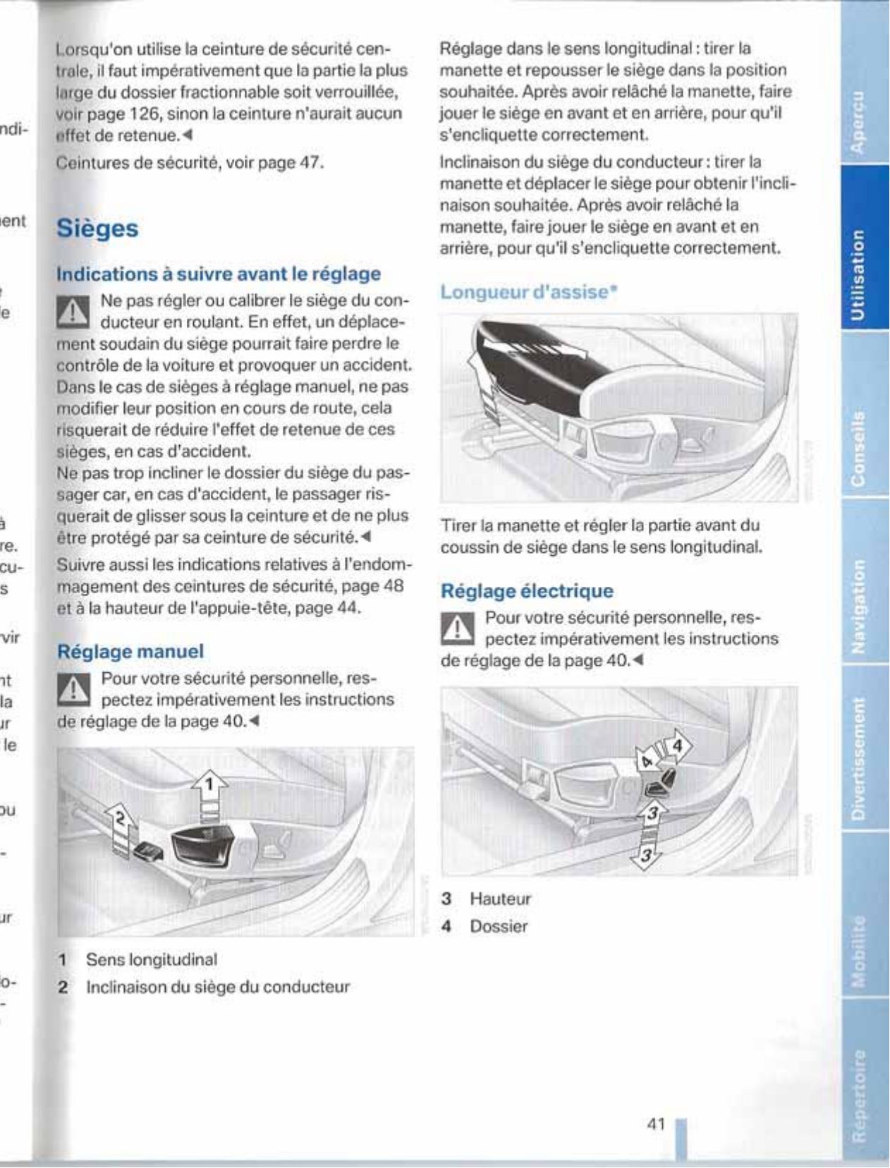 BMW X5 2006 - Ceinture de sécurité - 2