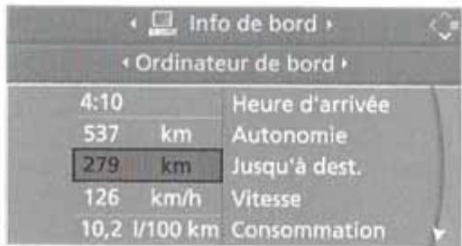 BMW X5 2006 - Saisie manuelle d'une distance - 1