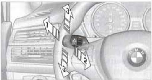 BMW X5 2006 - Clignotants/appels de phares/feux de route - 1