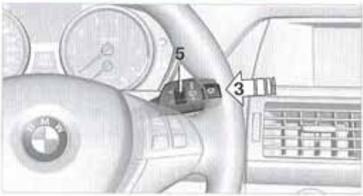 BMW X5 2006 - Activation du détecteur de pluie - 1