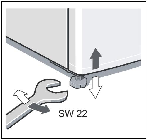 BOSCH GSN 36VW30G/03  - INSTALLATION INSTRUCTIONS - Indicação - 1