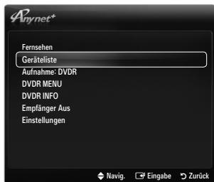 SAMSUNG LE46B550 - Wechseln zwischen von Anynet+-Geräten - 1