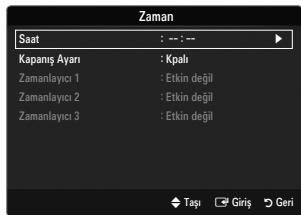 SAMSUNG LE46B550 - Saat Ayari - 2