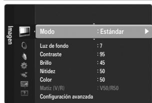 SAMSUNG LE46B550 - - Funcionamiento de la visualización en pantalla - 2