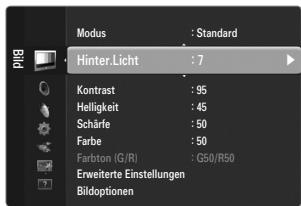 SAMSUNG LE46B550 - Bedienung des Bildschirmmenus (OSD) - 4