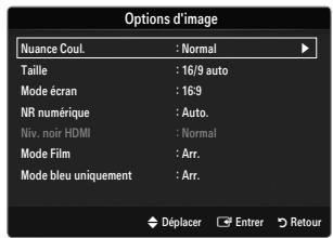 SAMSUNG LE46B550 - Nuance Coul.  Froide / Normal / Chaude1 / Chaude2 / Chaude3 - 1
