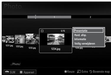 SAMSUNG LE46B550 - Een presentatie bekijken - 1