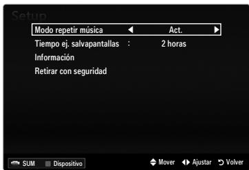 SAMSUNG LE46B550 - Uso del menu de configuración - 2