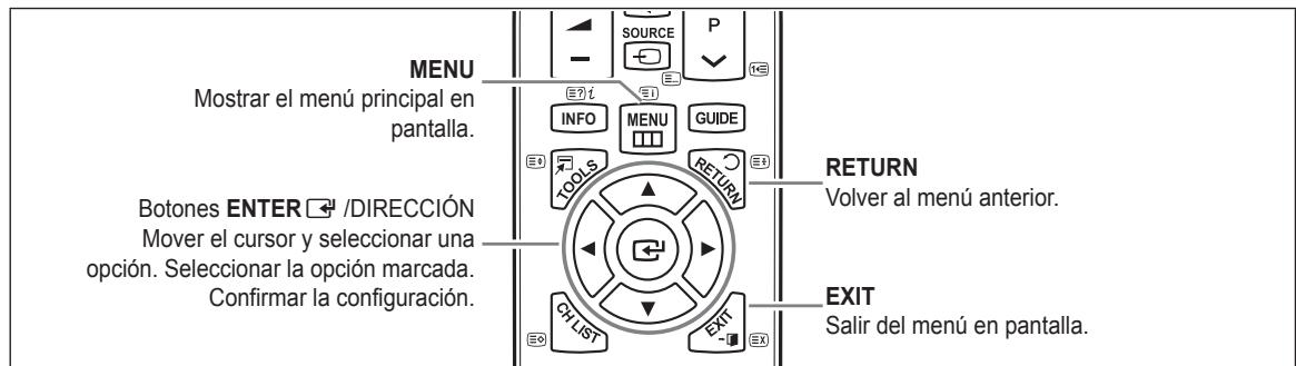 SAMSUNG LE46B550 - Visualización de los menus - 1