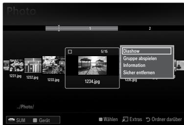 SAMSUNG LE46B550 - Anzeigen von Diashows - 1