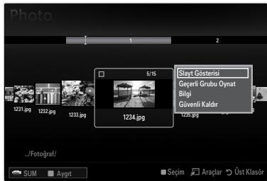 SAMSUNG LE46B550 - Slayt Gösterisi Özlem - 1