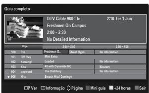SAMSUNG LE46B550 - Utilizar o Completa / Mini guia - 1
