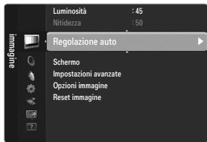 SAMSUNG LE46B550 - Regolazione auto - 1