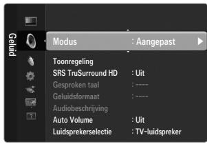 SAMSUNG LE46B550 - Modus  Standaard/Muziek/Film/Heldere spreak/Aangepast - 1