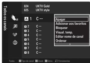 SAMSUNG LE46B550 - Adicionar / Apagar - 2
