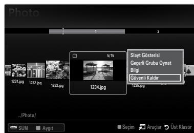SAMSUNG LE46B550 - Ekran Gorunumu - 1