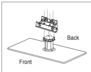 SAMSUNG LE46B550 - Installing the Stand - 1