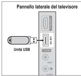 SAMSUNG LE46B550 - Collegamento di un dispositivo USB - 1