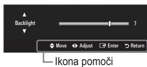 SAMSUNG LE46B550 - Uporaba prikaza na zaslonu - 5