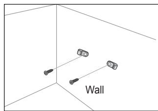 SAMSUNG LE46B550 - To avoid the TV from falling: - 1