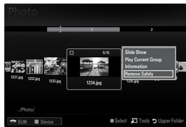 SAMSUNG LE46B550 - Screen Display - 1