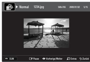 SAMSUNG LE46B550 - Anzeigen von Diashows - 2
