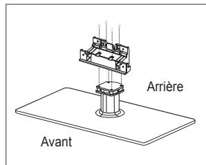 SAMSUNG LE46B550 - Montage du socle - 1