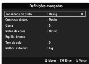 SAMSUNG LE46B550 - Definições avançadas - 1