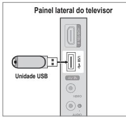 SAMSUNG LE46B550 - Ligar um disposativo USB - 1